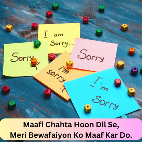 New Sorry Shayari in English