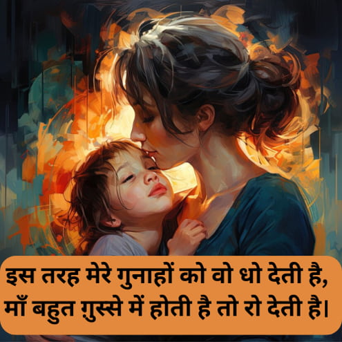 heart touching maa shayari in hindi